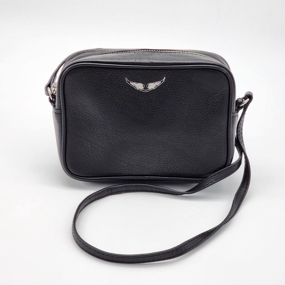 Zadig & Voltaire X-Small Wings Leather Camera Bag